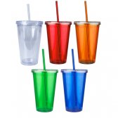 VASO CON POPETE RIGIDO 475 ml