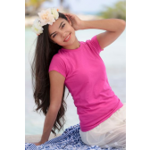 PLAYERA LIGERAMENTE ENTALLADA DAMA
