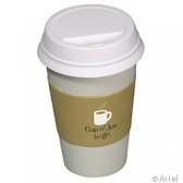 STRESS BALL VASO CAFE
